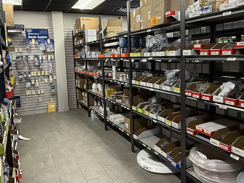 Columbia Northeast SC Plumbing HVAC Counter